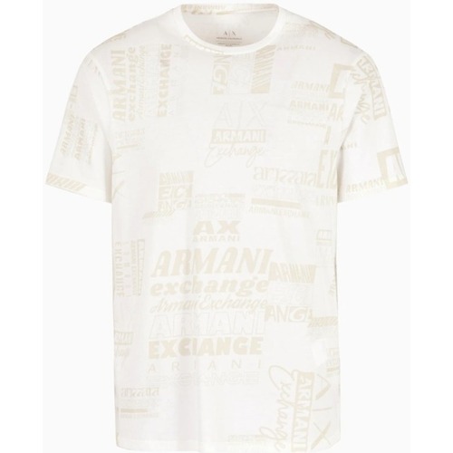 Vêtements Homme T-shirts & Polos EAX 3DZTHWZJ8EZ Blanc