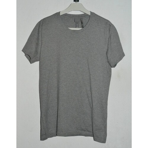Vêtements Homme T-shirts manches courtes H&M T-Shirt H&M Uni Gris taille S, état neuf Gris