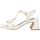 Chaussures Femme Sandales et Nu-pieds Luciano Barachini RL215 Blanc