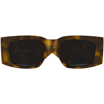 Montres & Bijoux Saint Laurent Eyewear Saint Laurent Sl 174 Black Sunglasses Yves Saint Laurent Occhiali da Sole Saint Laurent SL 654 003 Marron