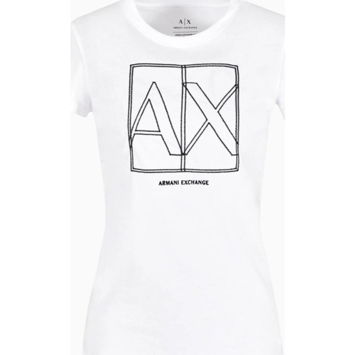 Vêtements Femme T-shirts & Polos EAX 3DYT38YJ8QZ Blanc