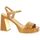 Chaussures Femme Sandales et Nu-pieds Gianni Crasto Nu pieds cuir Marron