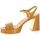 Chaussures Femme Sandales et Nu-pieds Gianni Crasto Gianni Crasto Nu pieds cuir Marron