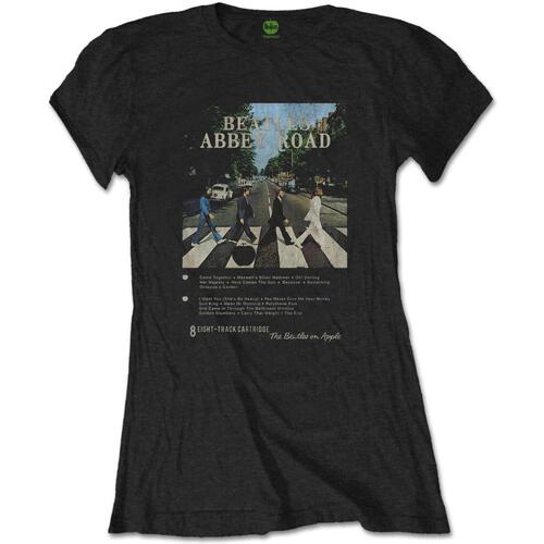 Vêtements Femme T-shirts manches longues The Beatles 8 Track Noir