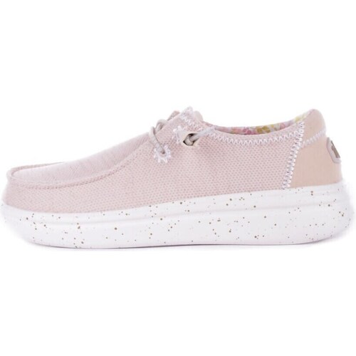 Chaussures Femme Baskets basses HEY DUDE 40076 Rose