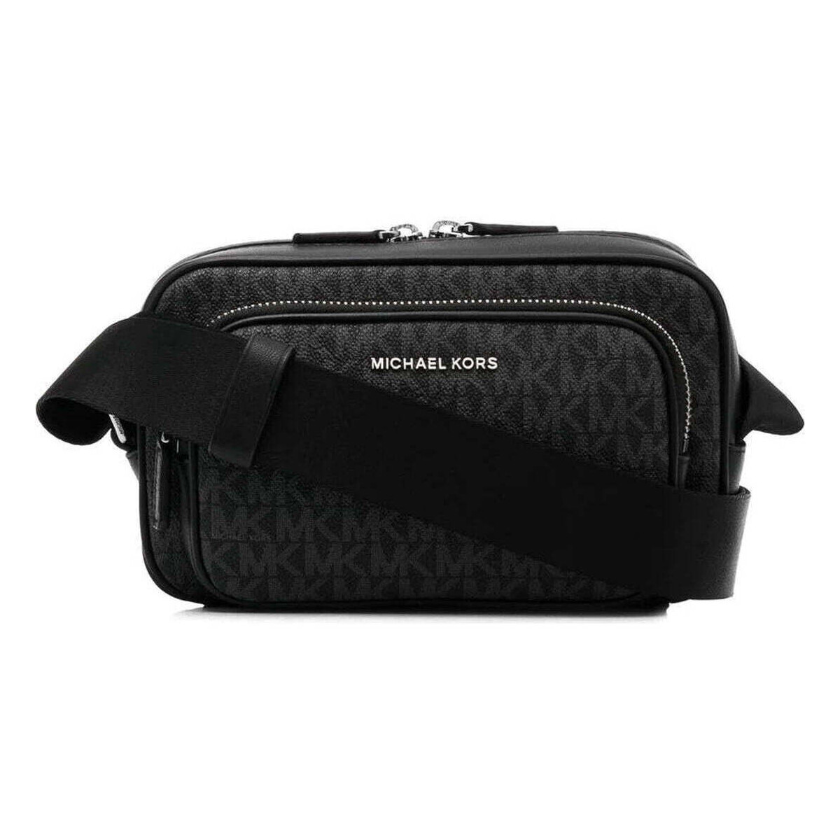 Sacs Homme Sacs porté épaule MICHAEL Michael Kors camera bag with pouch Noir
