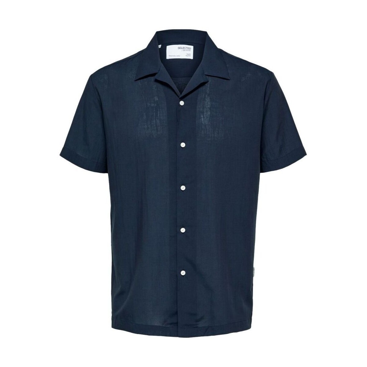 Vêtements Homme Chemises manches longues Selected 16084639 AIR-SKY CAPTAIN Bleu