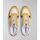 Chaussures Homme Baskets mode Napapijri Footwear NP0A4I7E COSMOS-01D WHITE/YELLOW Blanc