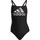 Vêtements Femme Maillots de bain 1 pièce adidas Originals BIG LOGO SUIT Noir