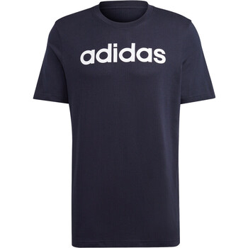Vêtements Homme T-shirts manches courtes adidas Originals M LIN SJ T Marine