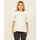 Vêtements Femme T-shirts & Polos BOSS T-shirt  à col rond en coton avec imprimé Blanc