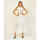 Vêtements Femme Jupes Gaudi Jupe longue  en dentelle de coton Blanc