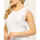 Vêtements Femme T-shirts & Polos Gaudi T-shirt  avec dentelle sur les manches Blanc