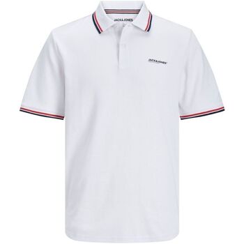 Vêtements Homme T-shirts & Polos Jack & Jones 12250736 CAMPA-WHITE Blanc