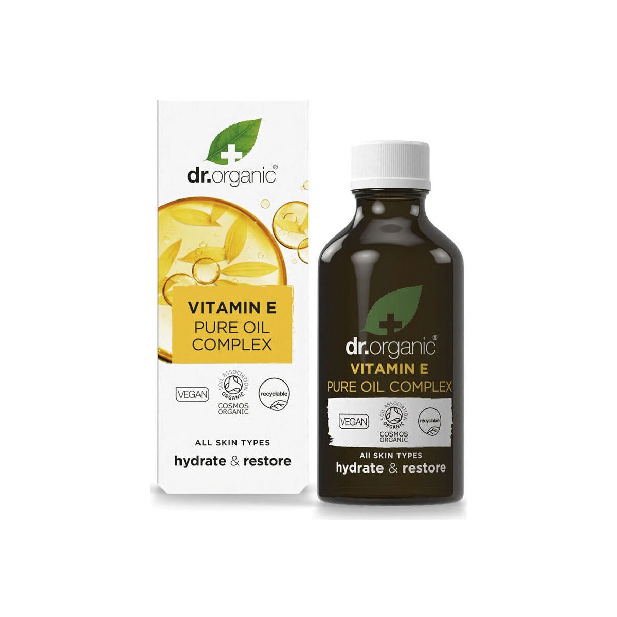 Beauté Femme Hydratants & nourrissants Dr. Organic Complexe D&39;huile Pure Vitamine E 