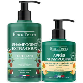 Beauté Shampooings Beauterra Etui Extra-doux 2 Pcs 