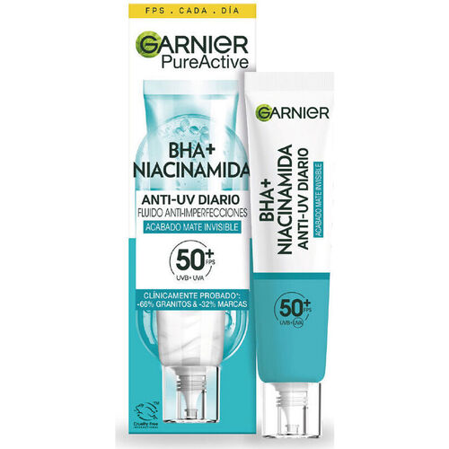 Beauté Hydratants & nourrissants Garnier Maquillage BB & CC crèmes Anti-imperfections Niacinamide Spf50+ 