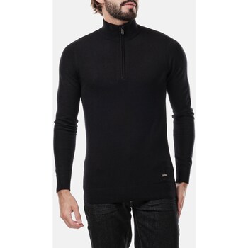Vêtements Homme Sweats Hopenlife Pull manches longues col montant SHIRO noir