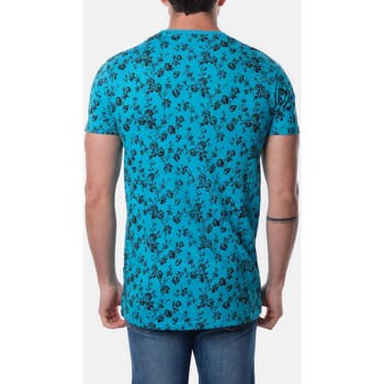 Hopenlife T-shirt manches courtes HYUGA bleu turquoise