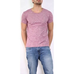 Vêtements Homme T-shirts & Polos Hopenlife T-shirt manches courtes SYMINGTON bordeaux