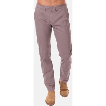 Vêtements Homme Pantalons Hopenlife Pantalon chino micromotif NOLAN gris