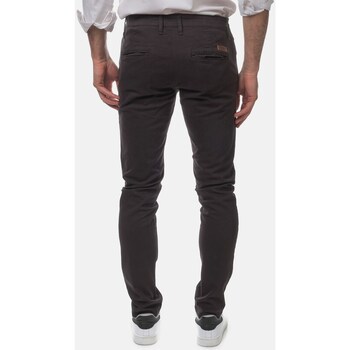 Hopenlife Pantalon coton chino NARA noir