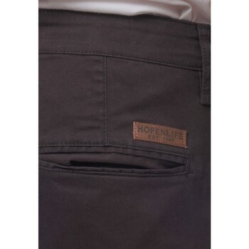Hopenlife Pantalon coton chino NARA noir