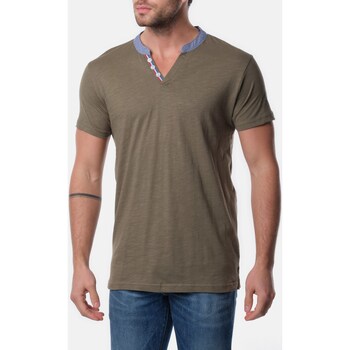 Vêtements Homme T-shirts & Polos Hopenlife T-shirt manches courtes STARI vert kaki