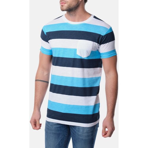 Vêtements Homme T-shirts & Polos Hopenlife T-shirt manches courtes VANITAS bleu marine