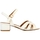 Chaussures Femme Sandales et Nu-pieds Sweats & Polaires Sandales à Talons Blanc