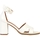 Chaussures Femme Sandales et Nu-pieds The Divine Factory Sandales à Talons Blanc