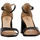 Chaussures Femme Sandales et Nu-pieds The Divine Factory Sandales à Talons Dana Noir
