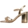Chaussures Femme Sandales et Nu-pieds The Divine Factory Sandales à Talons April Jaune