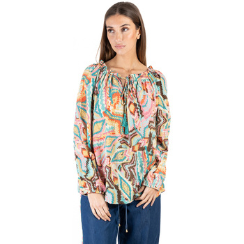 Vêtements Femme Sweats & Polaires Isla Bonita By Sigris Chemisier Multicolore