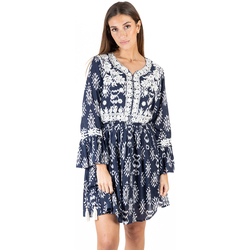 Vêtements Femme Robes courtes Isla Bonita By Sigris Robe Courte Bleu