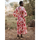 Vêtements Femme Robes longues Isla Bonita By Sigris Longue Robe Midi Rouge