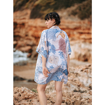 Isla Bonita By Sigris Kimono Bleu