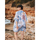 Vêtements Femme Robes longues Isla Bonita By Sigris Kimono Bleu