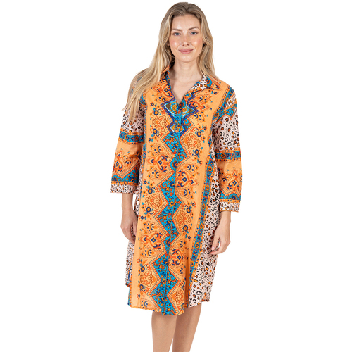 Vêtements Femme Robes courtes Isla Bonita By Sigris Robe Orange