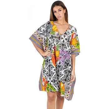 Vêtements Femme Robes courtes Isla Bonita By Sigris Kaftan Multicolore