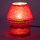 Maison & Déco Lampes à poser Signes Grimalt Lampe De Table En Mosaïque Rouge