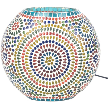 Maison & Déco Lampes à poser Signes Grimalt Lampe De Table En Mosaïque Multicolore