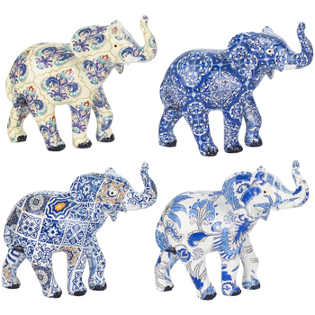 Maison & Déco sages femmes en Afrique Signes Grimalt Éléphant Figure 4 Unités Bleu