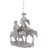 Maison & Déco Statuettes et figurines Signes Grimalt Figure Don Quichote Argenté