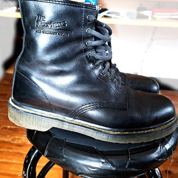 Chaussures Homme Boots Dock Martens Doc Martens 43 Homme Noir