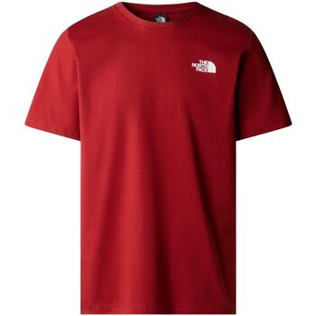 Vêtements Homme T-shirts & Polos The North Face NF0A87NP M SS BOX NSE TEE-POJ IRON RED Rouge