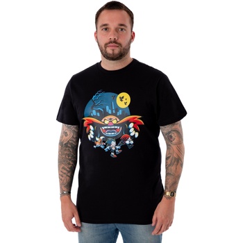 Vêtements Homme T-shirts manches courtes Sonic The Hedgehog NS8016 Noir
