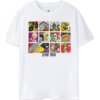Vêtements Homme MSGM Kids TEEN stamp-print cotton T-shirt Star Trek NS8042 Blanc