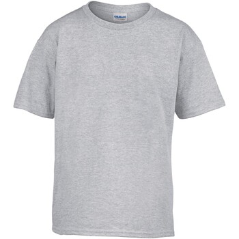 Vêtements Enfant T-shirts manches courtes Gildan Softstyle Gris