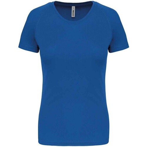 Vêtements Femme bold shoulder skull shirt Proact PC6776 Bleu